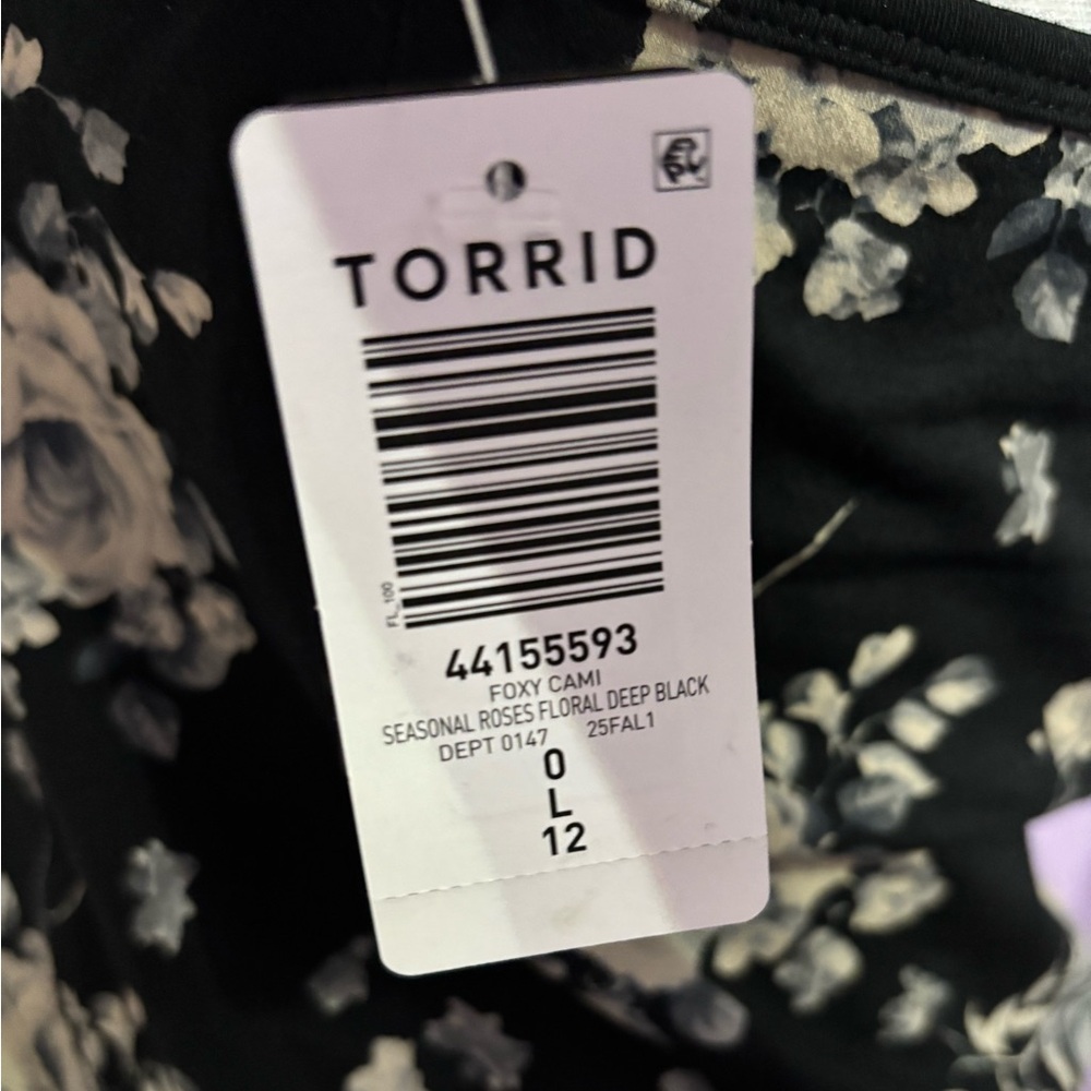 Torrid Floral Print Camisole - Picture 3 of 4